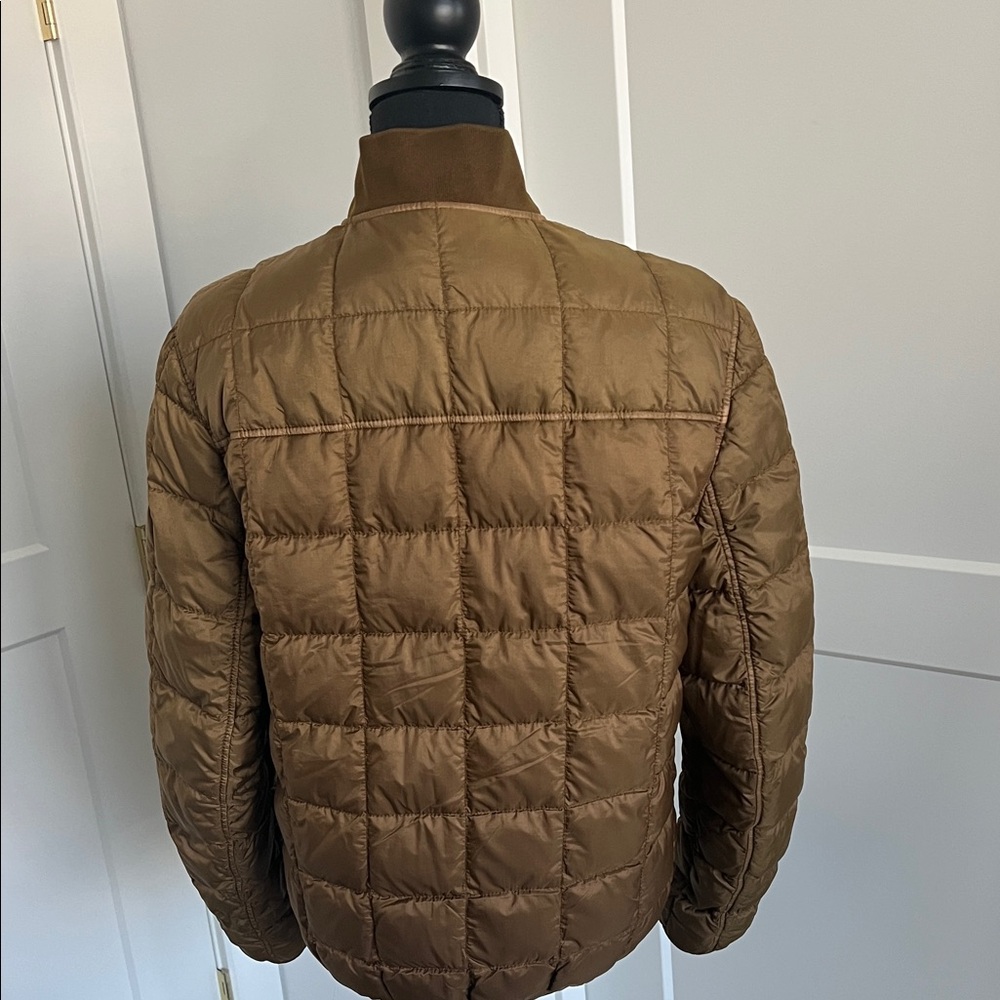 Burberry Brit Down Brown Quilted Jacket - Picture 5 of 7